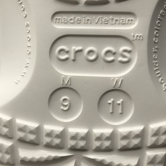 Crocs Unisex Baya Clogs  White size womens 11 mens 9 US - Picture 6 of 6
